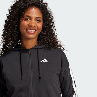 Foto 7 | Foto 7 | Sudadera Adidas W 3s Ft Fz Hd Negra para Mujer