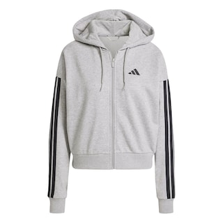 Foto 1 | Foto 1 | Sudadera Adidas W 3s Ft Fz Hd Gris para Mujer