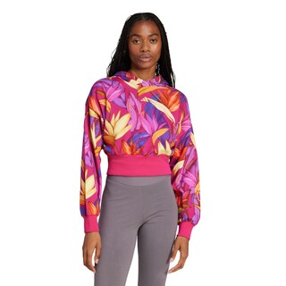 Foto 2 | Foto 2 | Farm Hoodie Adidas Rosa Mujer