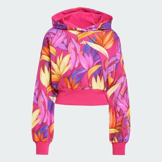 Foto 3 | Foto 3 | Farm Hoodie Adidas Rosa Mujer