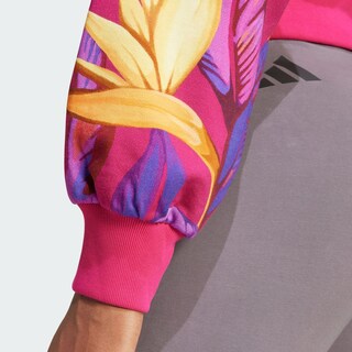 Foto 7 | Foto 7 | Farm Hoodie Adidas Rosa Mujer