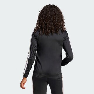 Foto 4 | Foto 4 | Chamarra Deportiva 3 Franjas Tricot Adidas Negra para Mujer