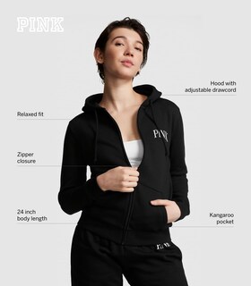 Foto 5 | Foto 5 | Sudadera Victoria's Secret Rosa para Mujer - Venta Internacional