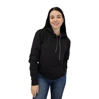 Foto 1 | Foto 1 | Sudadera Básica Indicum Denim Negra Mujer