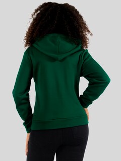 Foto 3 | Foto 3 | Sudadera Termica De Mujer Sud-1015-2 Verde Oscuro Con Capucha Y Cierre