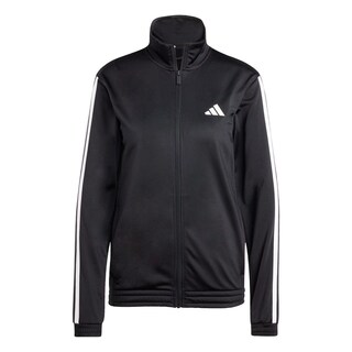 Foto 1 | Foto 1 | Chamarra Deportiva 3 Franjas Tricot Adidas Negro Mujer