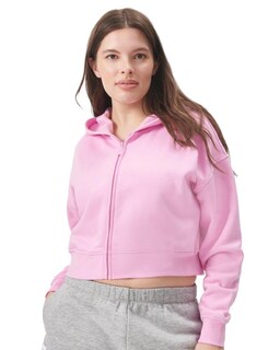 Foto 1 | Foto 1 | Sudadera Con Capucha Florence By Mills Cozy Crush, Corta Con Cremallera, Rosa Intenso - Venta Internacional.