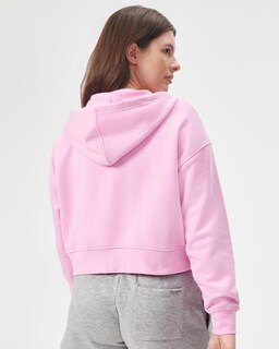 Foto 4 | Foto 4 | Sudadera Con Capucha Florence By Mills Cozy Crush, Corta Con Cremallera, Rosa Intenso - Venta Internacional.