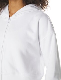 Foto 3 | Foto 3 | Sudadera Con Capucha Florence By Mills Cozy Crush, Corta Con Cremallera, Blanca - Venta Internacional.