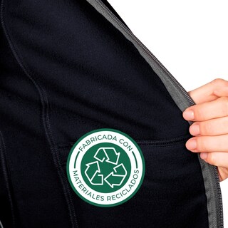 Foto 3 | Foto 3 | Sudadera Greenlander Eco Fleece Ligero Tallas Extra Para Mujer