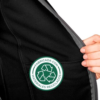 Foto 3 | Foto 3 | Sudadera Greenlander Eco Fleece Ligero Tallas Extra Para Mujer