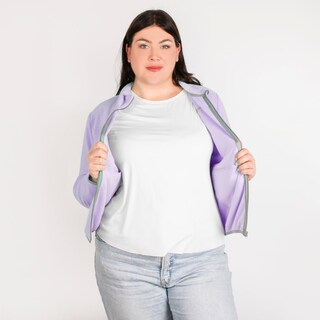 Foto 2 | Foto 2 | Sudadera Greenlander Eco Fleece Ligero Tallas Extra Para Mujer