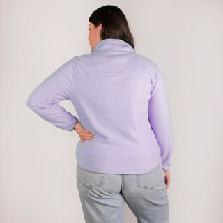 Foto 4 | Foto 4 | Sudadera Greenlander Eco Fleece Ligero Tallas Extra Para Mujer