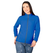 Sudadera Greenlander Eco Fleece Ligero Color Azul Claro Para Mujer