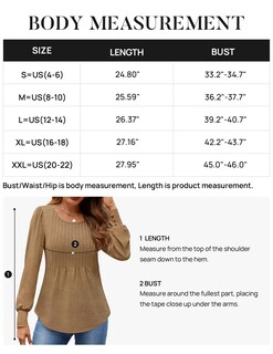 Foto 6 | Foto 6 | Camisa Zesica Manga Larga Para Mujer Otoño Cuello Redondo Marrón - Venta Internacional.
