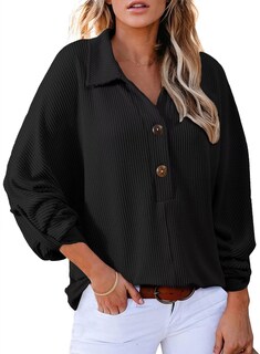 Foto 1 | Foto 1 | Túnicas Elegantes, Casuales, Con Botones, Manga Larga, Para Mujer - Venta Internacional.