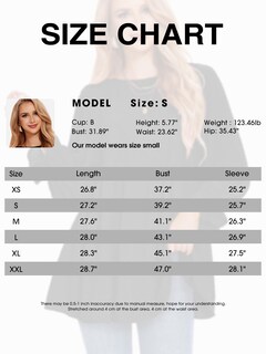 Foto 6 | Foto 6 | Top Exlura Para Mujer, Manga Larga Con Lunares Suizos, Manga Larga, Color Peplum, Color Negro - Venta Internacional.