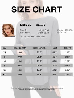 Foto 6 | Foto 6 | Camiseta Tipo Túnica Exlura De Punto Gofrado De Manga Larga Para Mujer, Color Gris Oscuro - Venta Internacional.