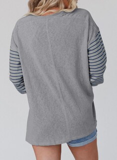 Foto 4 | Foto 4 | Top Dokotoo De Manga Larga Para Mujer, Primavera Y Otoño, Talla Grande - Venta Internacional.