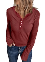 Camiseta De Manga Larga Acelit 2024 Fall Fashion Para Mujer - Venta Internacional.