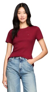 Foto 1 | Foto 1 | Camiseta Tommy Hilfiger Essential para Mujer - Venta Internacional