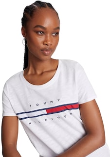 Foto 3 | Foto 3 | Camiseta Tommy Hilfiger Corte Regular para Mujer - Venta Internacional