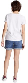 Foto 4 | Foto 4 | Camiseta Tommy Hilfiger Regular Blanca para Mujer - Venta Internacional