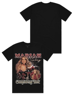 Foto 1 | Foto 1 | Camiseta Mariah Carey Christmas Time Tour 90s Collage Unisex - Venta Internacional.