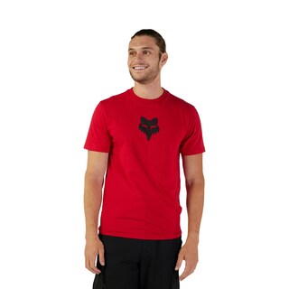 Foto 1 | Foto 1 | Camiseta Fox Racing Fox Head Ss Prem, Color Rojo Fuego, Talla M - Venta Internacional.