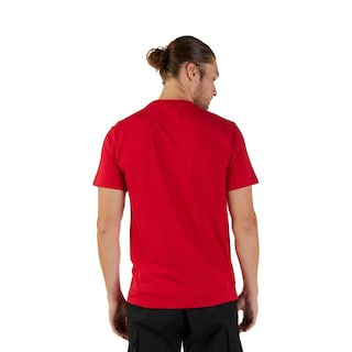 Foto 2 | Foto 2 | Camiseta Fox Racing Fox Head Ss Prem, Color Rojo Fuego, Talla M - Venta Internacional.