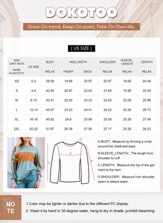 Foto 6 | Foto 6 | Sudadera Dokotoo Para Mujer De Manga Larga Con Rayas Rojas Y Azules - Venta Internacional.