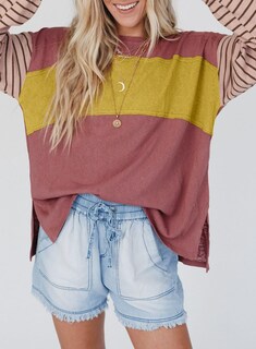 Foto 2 | Foto 2 | Tops Dokotoo 2024 Spring Para Mujer, Manga Larga, Color Rojo Mineral - Venta Internacional.