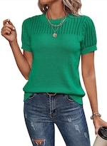 Blusas Tipo Túnica Dokotoo Para Mujer, Primavera Y Verano, Color Verde, Talla L - Venta Internacional.