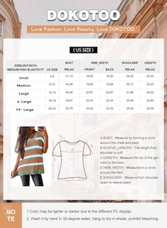 Foto 6 | Foto 6 | Tops De Moda Dokotoo Para Mujer, Manga Corta, Naranja, Talla M - Venta Internacional.