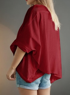 Foto 5 | Foto 5 | Camiseta Dokotoo Summer Para Mujer, Talla Grande, Top Corto - Venta Internacional.