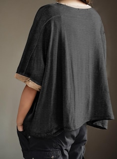 Foto 3 | Foto 3 | Tops Dokotoo, Talla Grande, Verano, Cuello Redondo, Manga Corta, Talla 2025 - Venta Internacional.