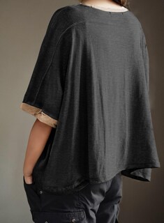 Foto 5 | Foto 5 | Tops Dokotoo, Talla Grande, Verano, Cuello Redondo, Manga Corta, Talla 2025 - Venta Internacional.