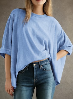 Foto 2 | Foto 2 | Camisa Dokotoo Summer Para Mujer, Talla Grande, Color Azul Oscuro - Venta Internacional.