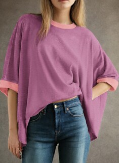 Foto 5 | Foto 5 | Camisetas Dokotoo Trendy Summer 2025 Para Mujer, Color Block - Venta Internacional.