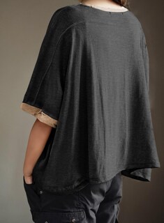 Foto 3 | Foto 3 | Tops Dokotoo, Talla Grande, Verano, Cuello Redondo, Manga Corta, Talla 2025 - Venta Internacional.