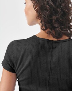 Foto 4 | Foto 4 | Camiseta Florence By Mills Cozy Crush De Manga Corta Para Mujer - Venta Internacional.