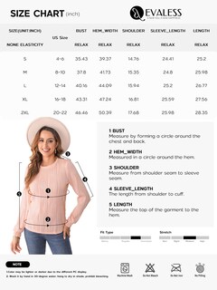 Foto 6 | Foto 6 | Camiseta Evaless De Manga Larga Texturizada Azul Cielo Para Mujer - S - Venta Internacional.