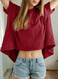 Foto 3 | Foto 3 | Camisas De Verano Dokotoo Para Mujer, Talla Grande, Crop Top 2025 Fashion - Venta Internacional.