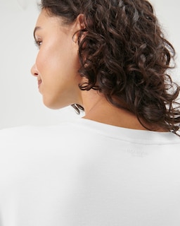 Foto 2 | Foto 2 | Camiseta Florence By Mills Cozy Crush Para Mujer Blanca - Venta Internacional.