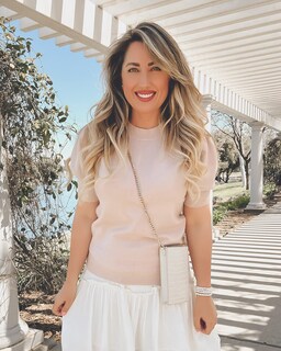 Foto 4 | Foto 4 | Suéteres Goranbon Puff De Manga Corta Para Mujer, Color Beige - Venta Internacional.