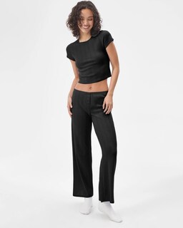 Foto 5 | Foto 5 | Camiseta Florence By Mills Cozy Crush Para Mujer Negra, Talla Xs - Venta Internacional.