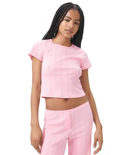 Foto 1 | Foto 1 | Camiseta Florence By Mills Cozy Crush Para Mujer, Color Rosa Suave - Venta Internacional.