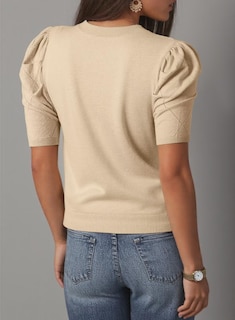Foto 2 | Foto 2 | Jersey Dokotoo Summer Para Mujer De Manga Corta A Ganchillo - Venta Internacional.