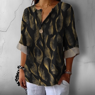Foto 3 | Foto 3 | Camisas Domirica Casual De Lino Manga 3/4 Mujer 2025 - Venta Internacional.