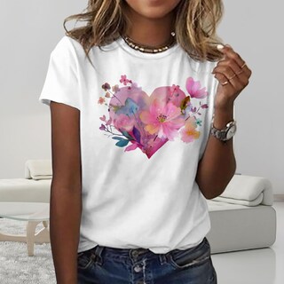 Foto 2 | Foto 2 | Camiseta Zocania Con Estampado Floral Para Mujer En Mezcla De Algodón - Venta Internacional.